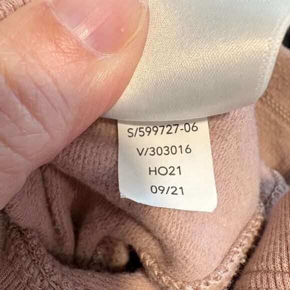 Athleta Balance Joggers Pants Women's Large Light Pink Peach Comfy Lounge - Picture 10 of 10